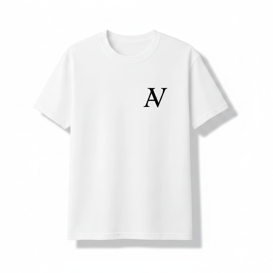 Unisex Round Neck Summer Loose T-shirt