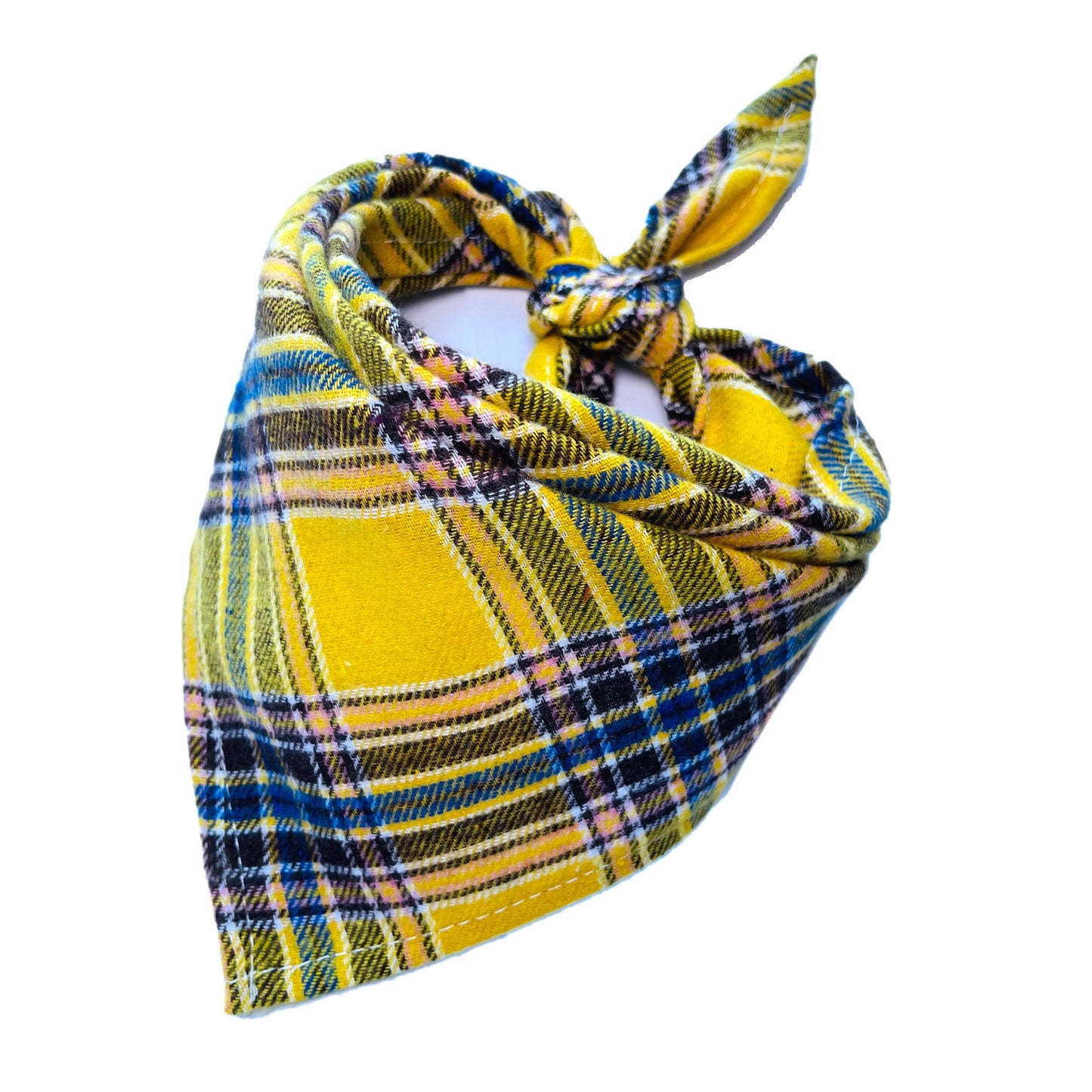 Scottish Plaid Large Baby Bib