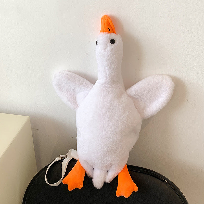 Duck Plush Messenger Bag for Girls