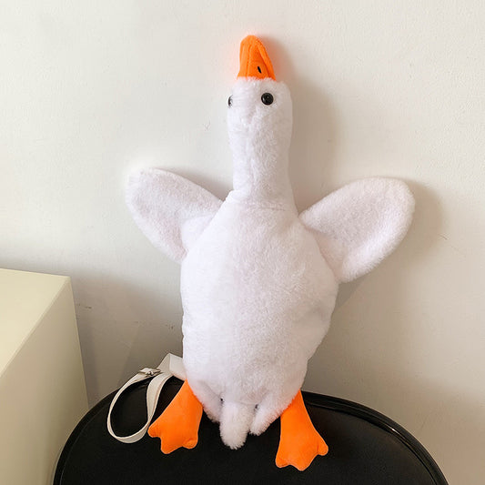 Duck Plush Messenger Bag for Girls