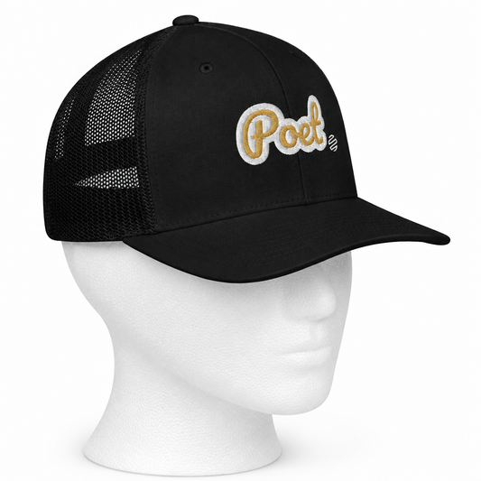 Poet Closed-back Trucker Cap