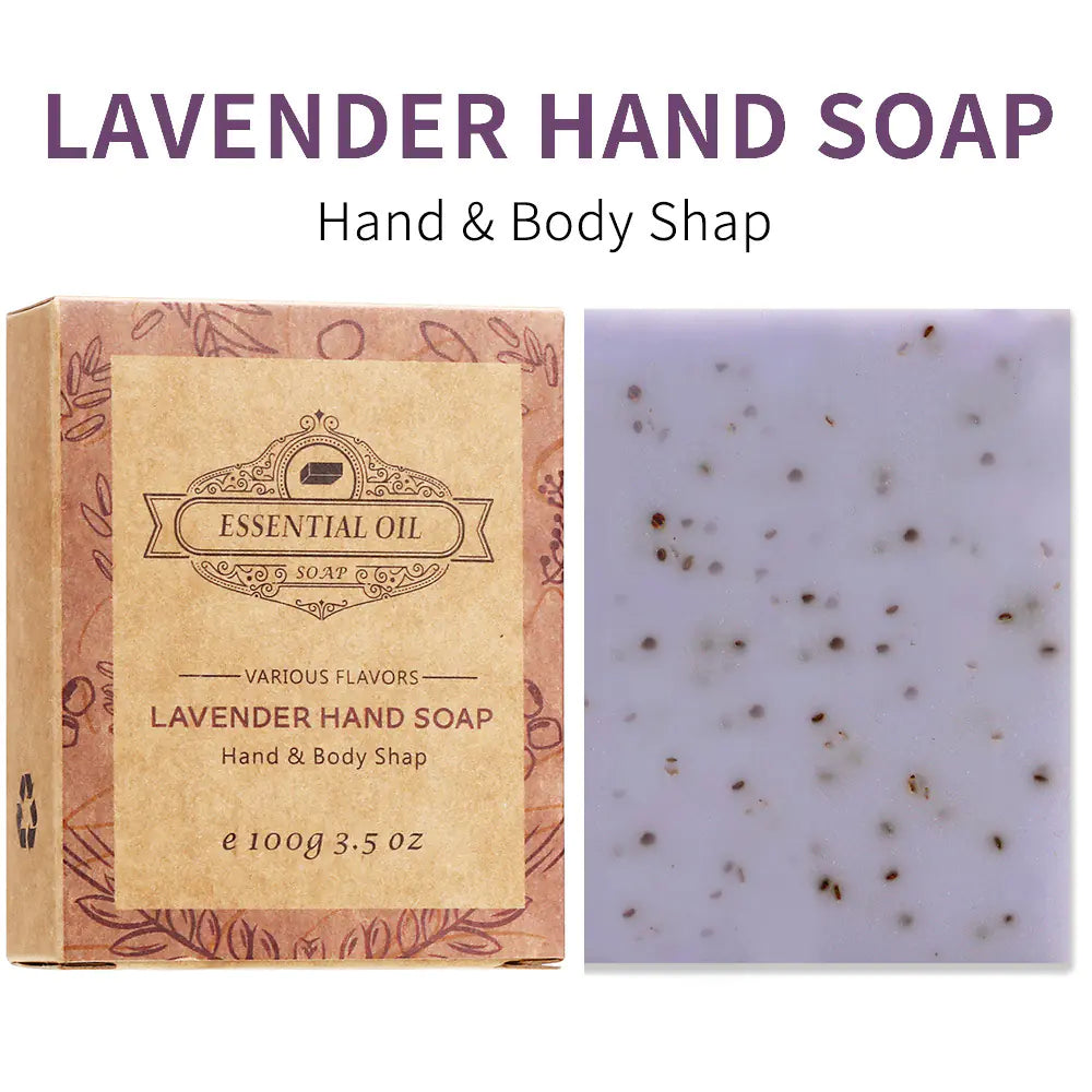Lavender Plant Oil Scrub Soap