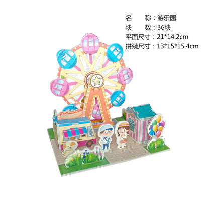 Space Explorer 3D Puzzle Set
