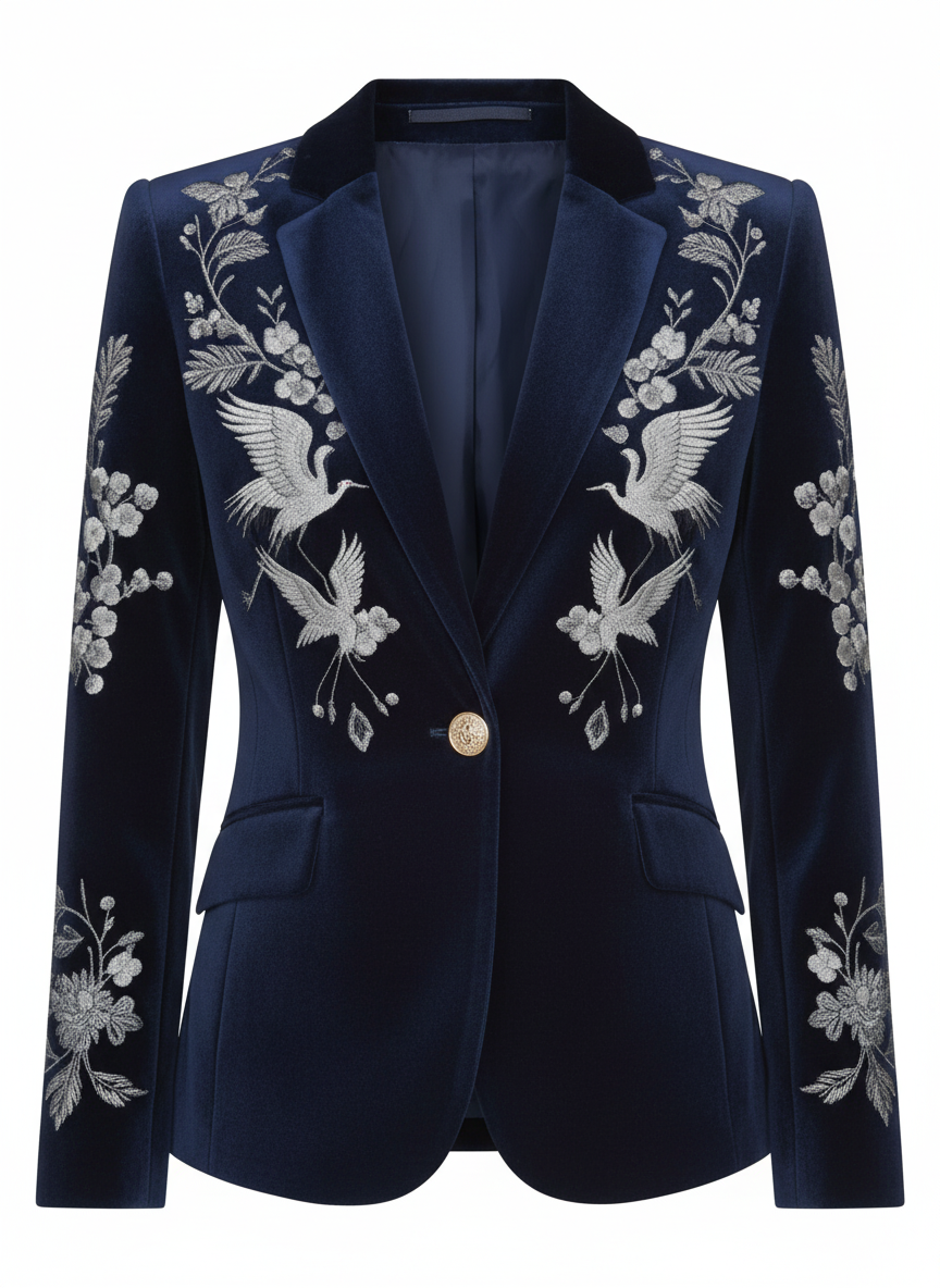 Casual Retro Stand Collar Coat