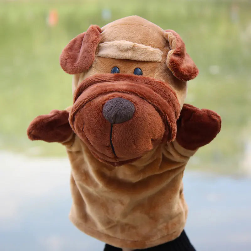 Plush Cartoon Animal Puppets