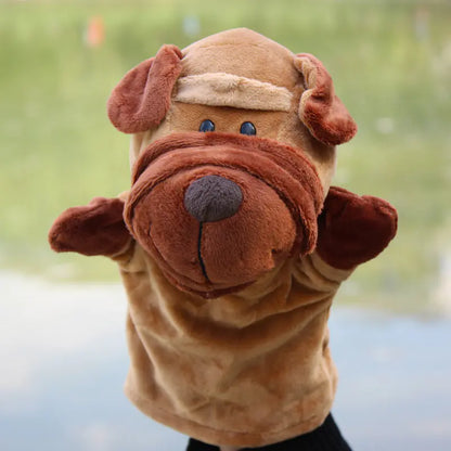 Plush Cartoon Animal Puppets