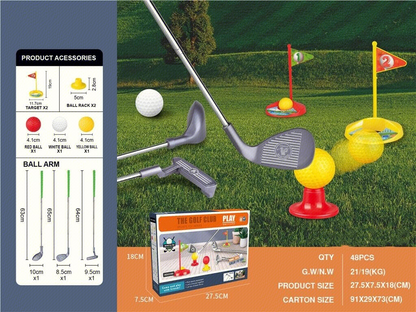 Kids' Retractable Golf Toy Set