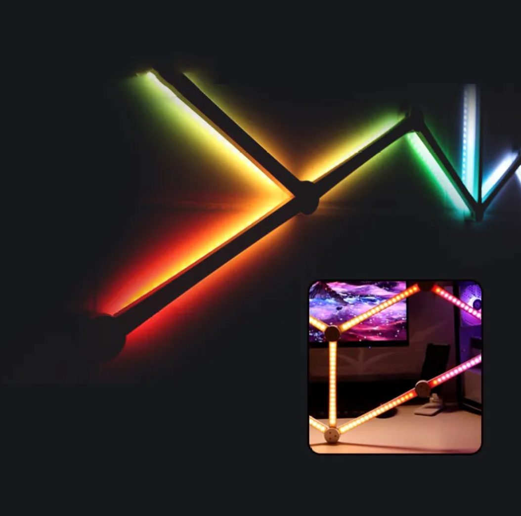 DIY Graffiti Modular Splicing Table Lamp