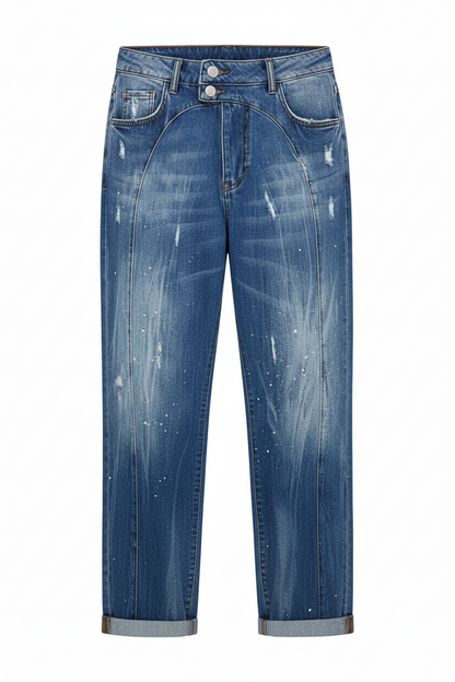 Wide Leg Jeans with Pockets