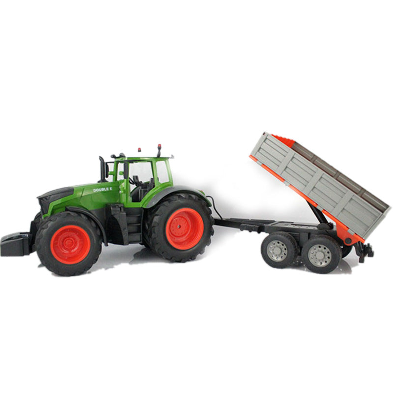 Dual Eagle Remote Control Farmer Truck with Plow Toy