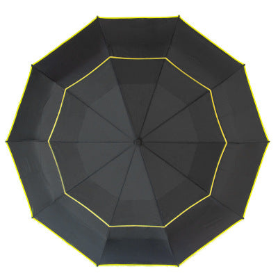 Golf Umbrella, Double Layer, Folding Design