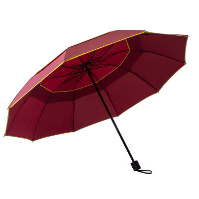 Golf Umbrella, Double Layer, Folding Design