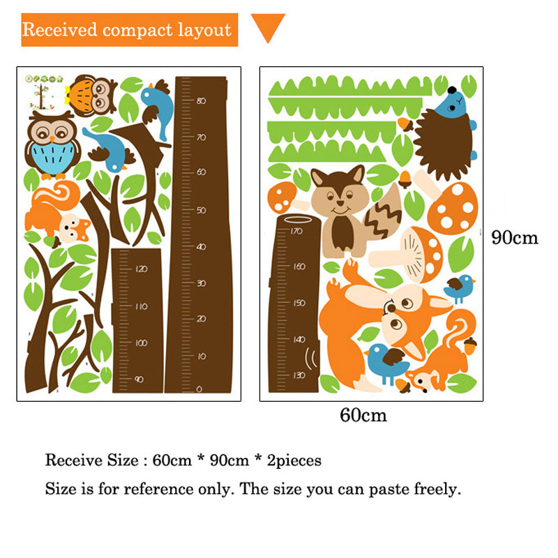 Kid’s Removable Growth Chart Wall Decal