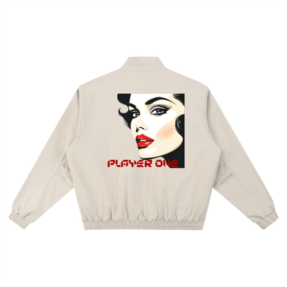 Stand Collar Bomber Jacket