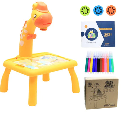 LED Projector Drawing Table for Kids