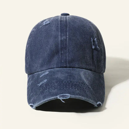Color Pop Baseball Cap with Cross Detail