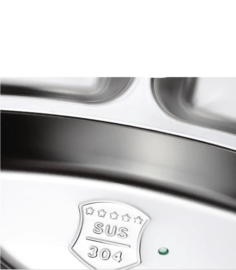 Stainless Steel Kids Plate