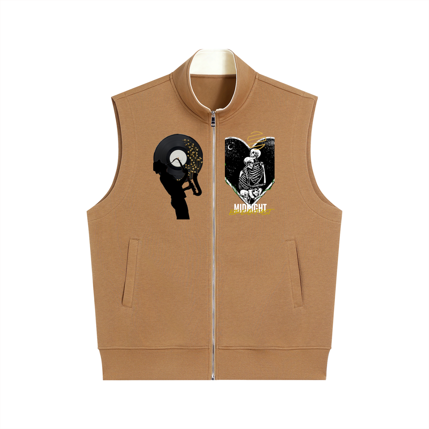Midnight Breakfast Essential Heavyweight Vest