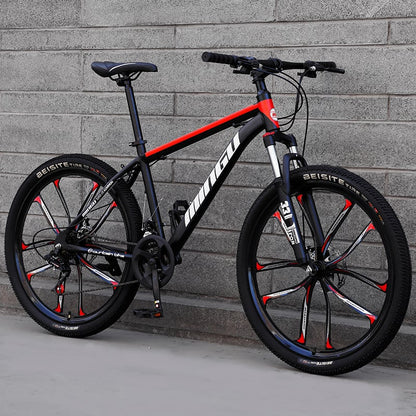 Mountain Bike 24/26 Inch Disc Brake with Shock Absorption