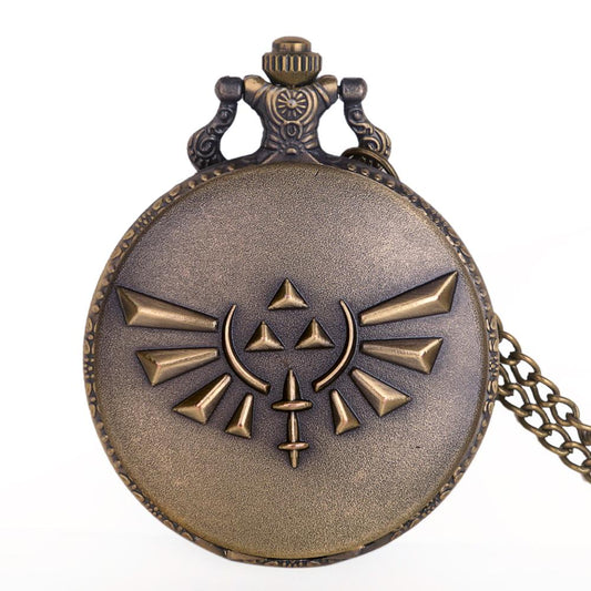 Creative Quartz Pocket Watch with Zelda Design