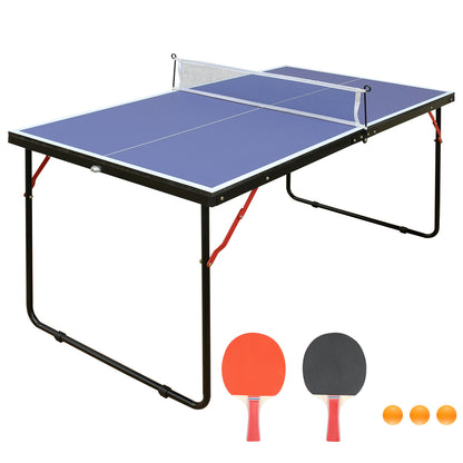 Portable Folding Table Tennis Set
