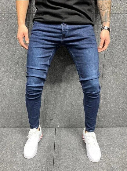 Men's Slim Fit Denim Jeans (Urban Style)