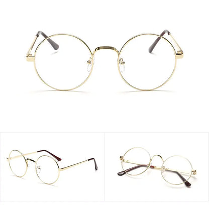 Retro Round Frame Glasses