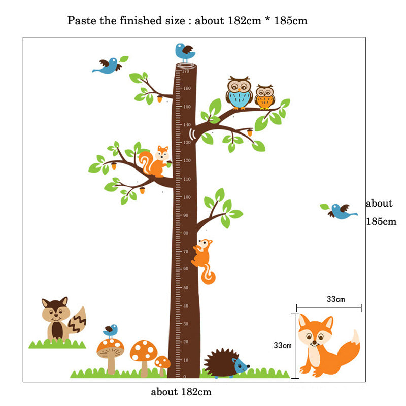 Kid’s Removable Growth Chart Wall Decal