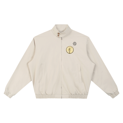 Stand Collar Bomber Jacket