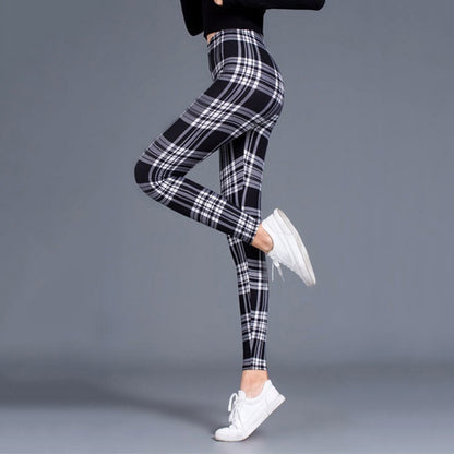 Women's Plaid Leggings Leggings