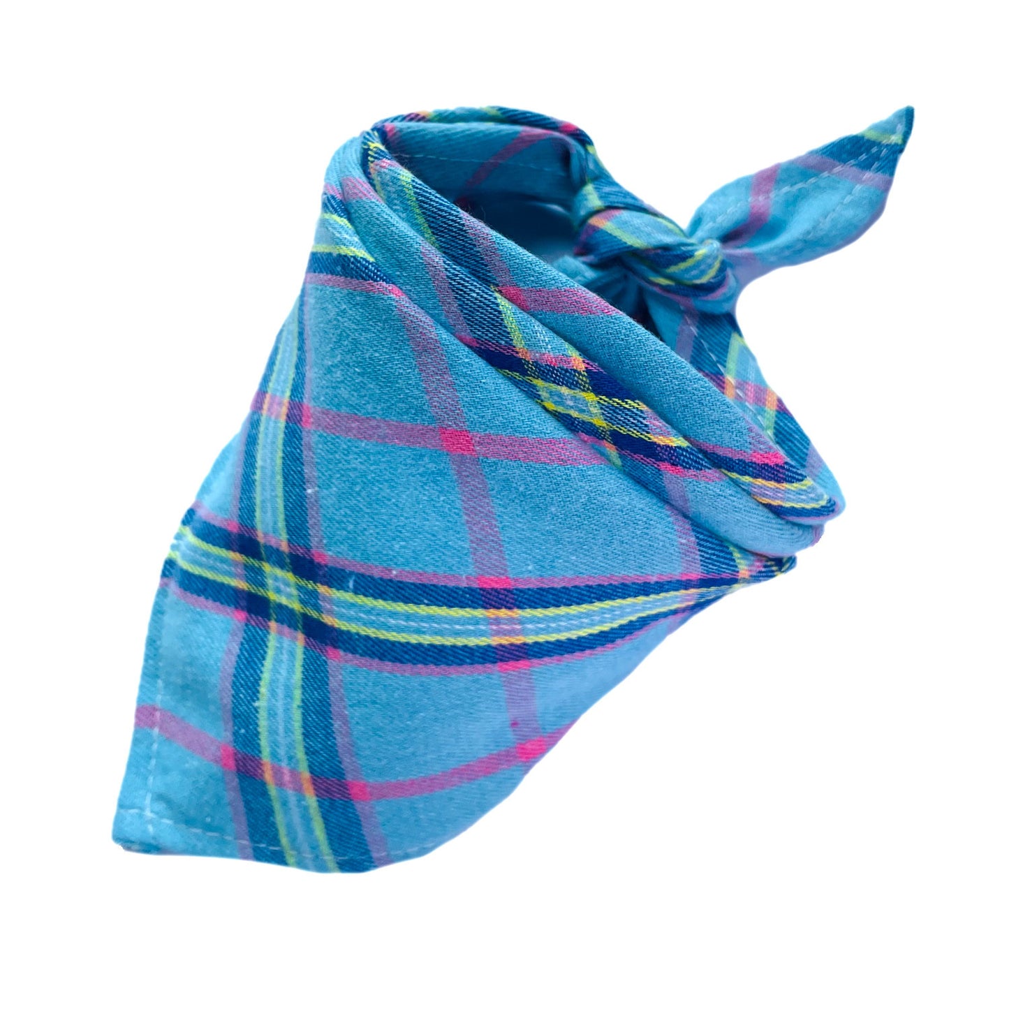Scottish Plaid Large Baby Bib