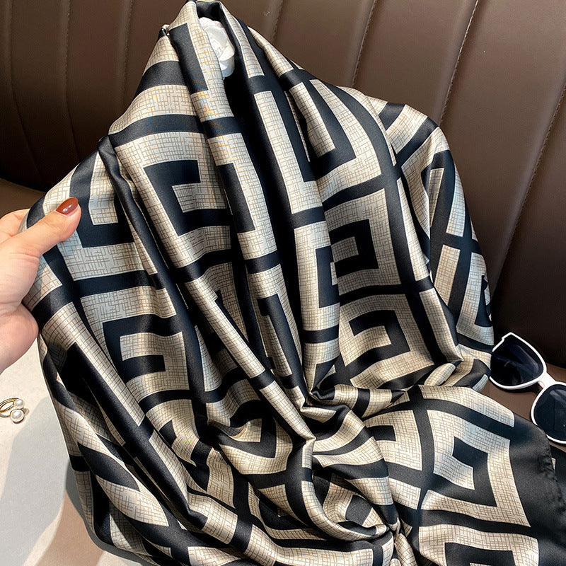 Chic Beach Silk Shawl
