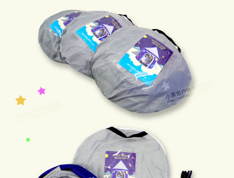 Kids Indoor Space Planet Tent and Ball Pit Playhouse