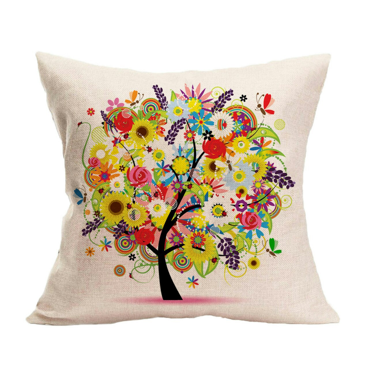 Cartoon Pillowcase for Decorative Use