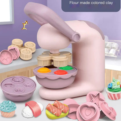 DIY Creative Kids Clay Noodle Make and Molding Set