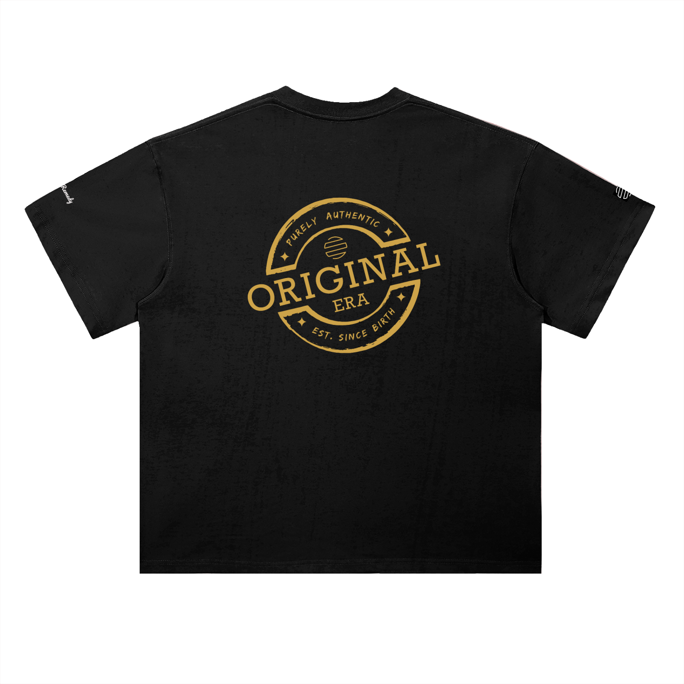 Retro "Home" Heavyweight Drop Shoulder Cotton T-Shirt
