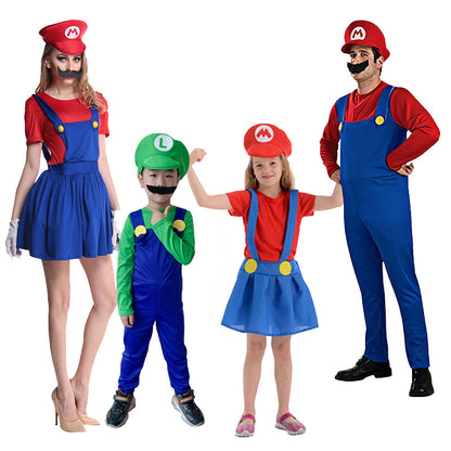 Mario Costume Dressup for Kids & Family