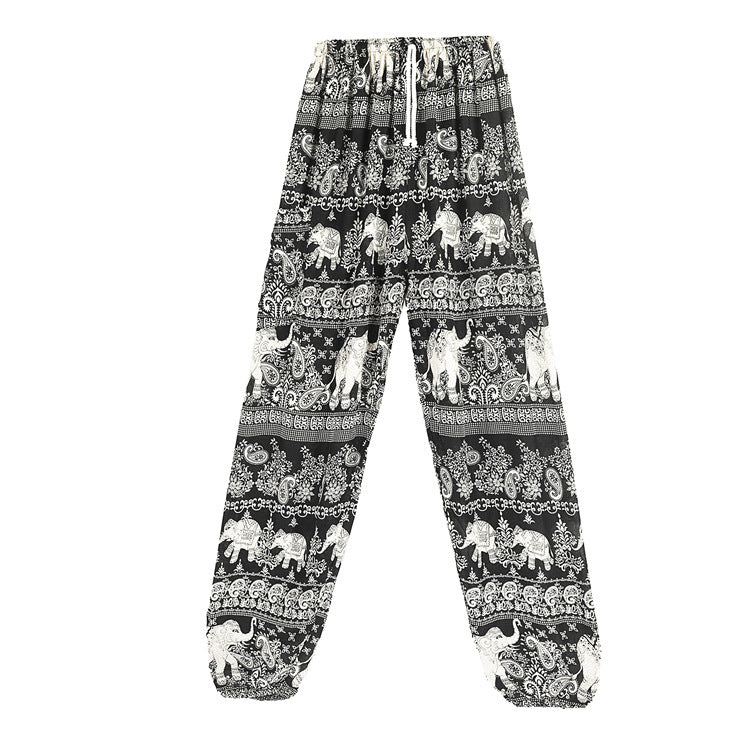 Women's Casual Laced Harem Pants