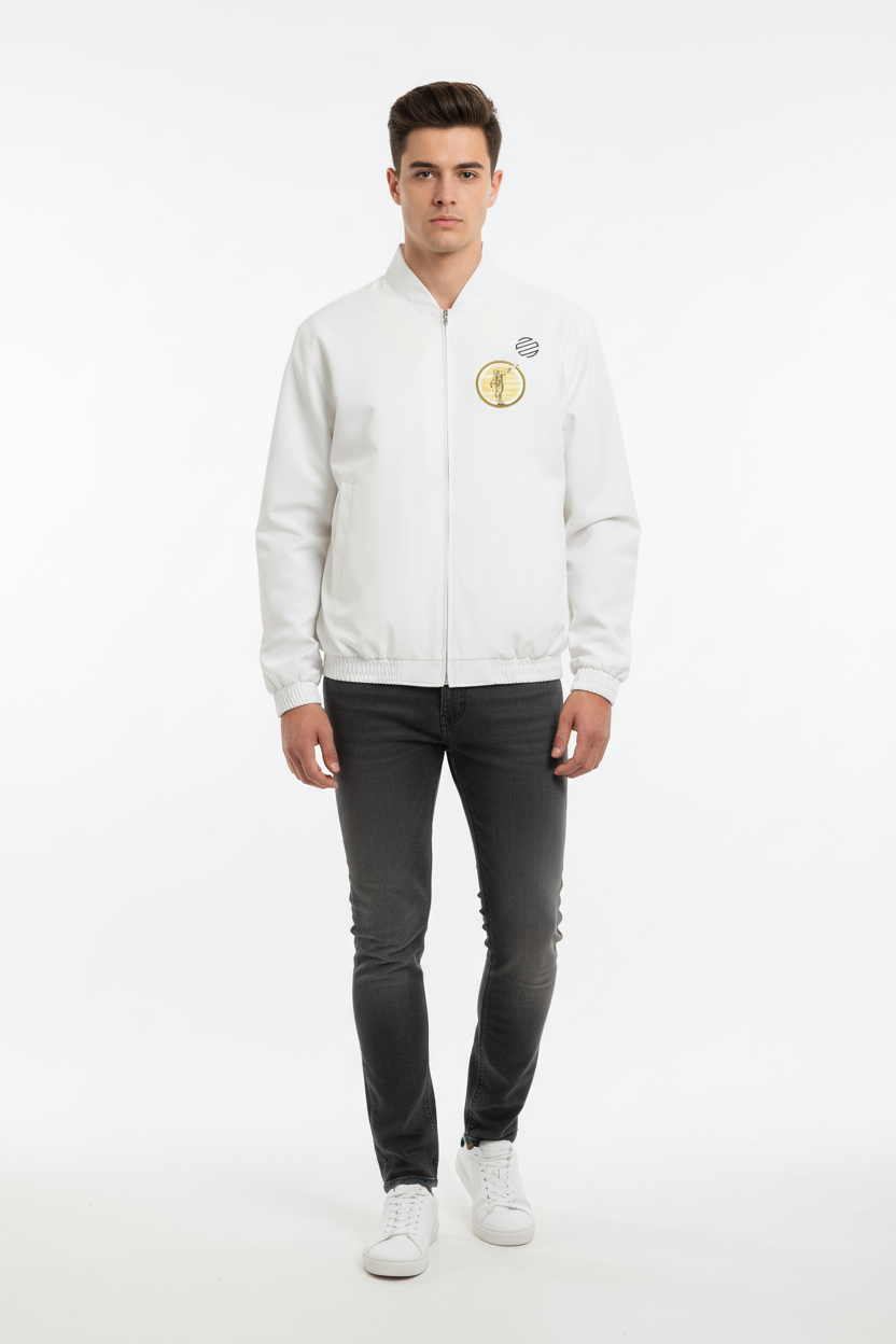 Stand Collar Bomber Jacket