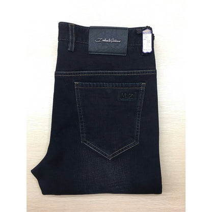Men's Business Casual Fleece-Lined Slim Jeans