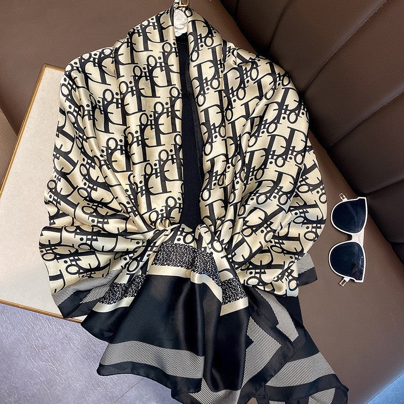 Chic Beach Silk Shawl