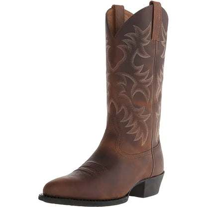 Women's Stylish Embroidered Cowboy Boots
