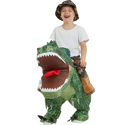 Inflatable Dinosaur Costume for Kids and Adults