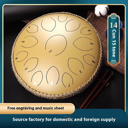 14" 15-Tone Hollow Drum Percussion