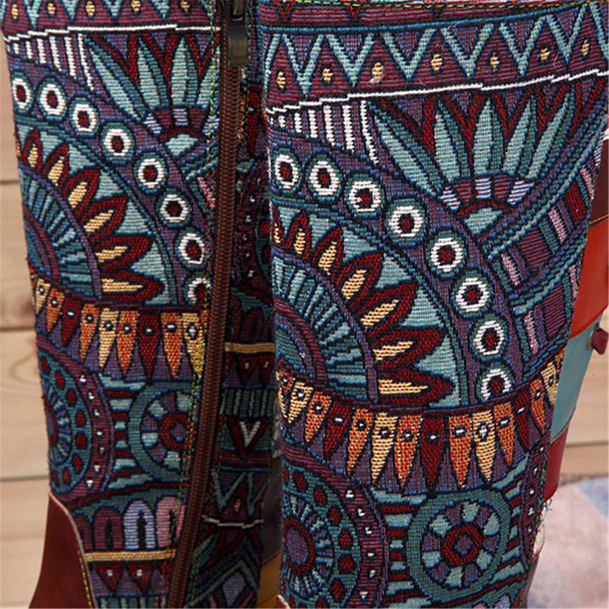 Handmade Genuine Leather Bohemian Long Boots
