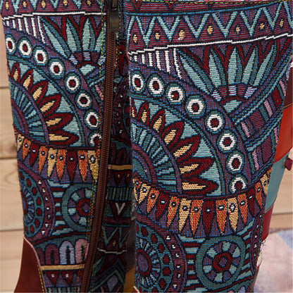 Handmade Genuine Leather Bohemian Long Boots
