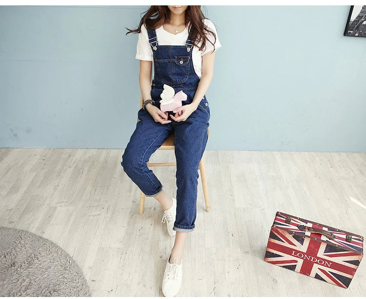 Women's Denim Overalls