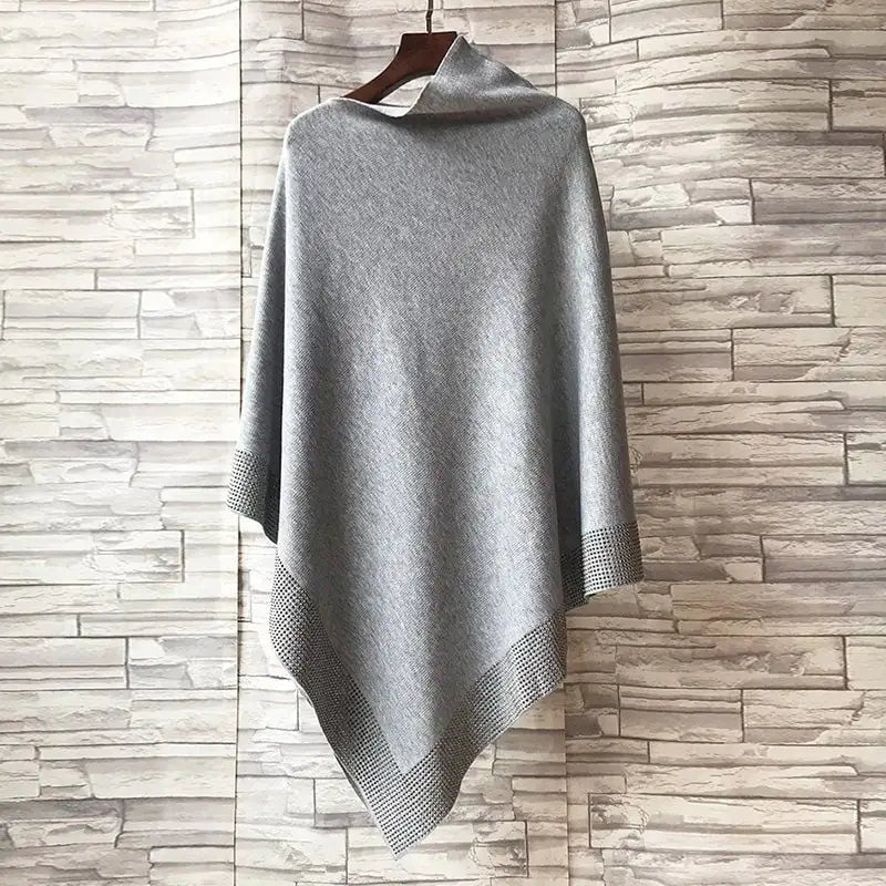 Chic Knit Shawl-Collar Jacket for Spring/Fall
