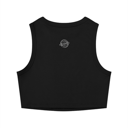 Women's 'A Woman's Heart 'Tight Crewneck Crop Tank Top
