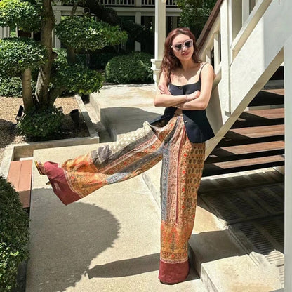 Bohemian Irregular Mesh Skirt for Women
